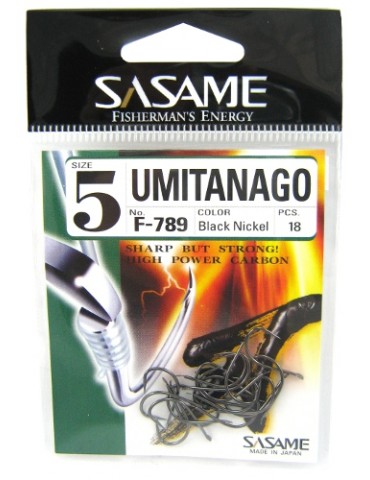 Sasame Udice Umitanago black nickel